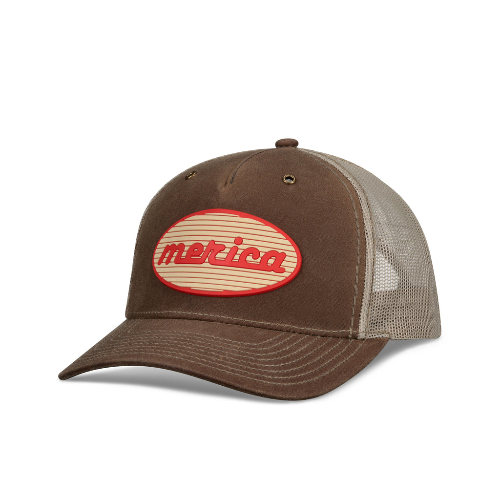 "merica" Rugged Trucker