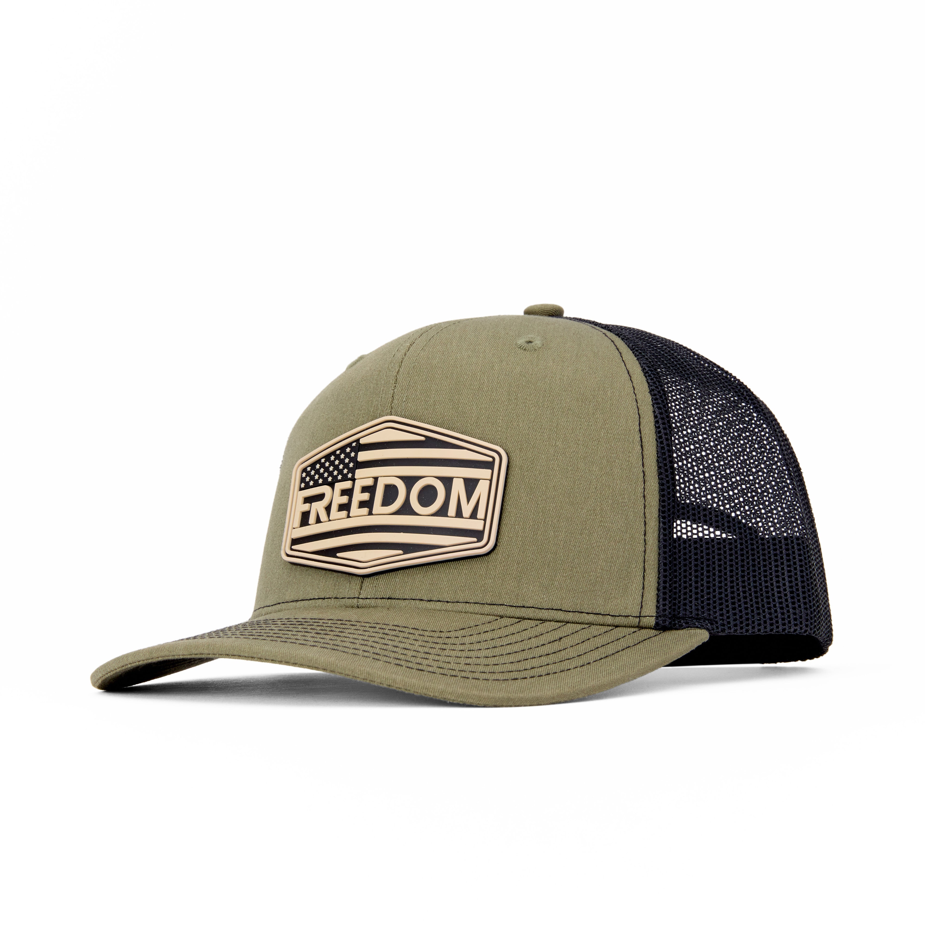 The Freedom Patch Trucker - Tan