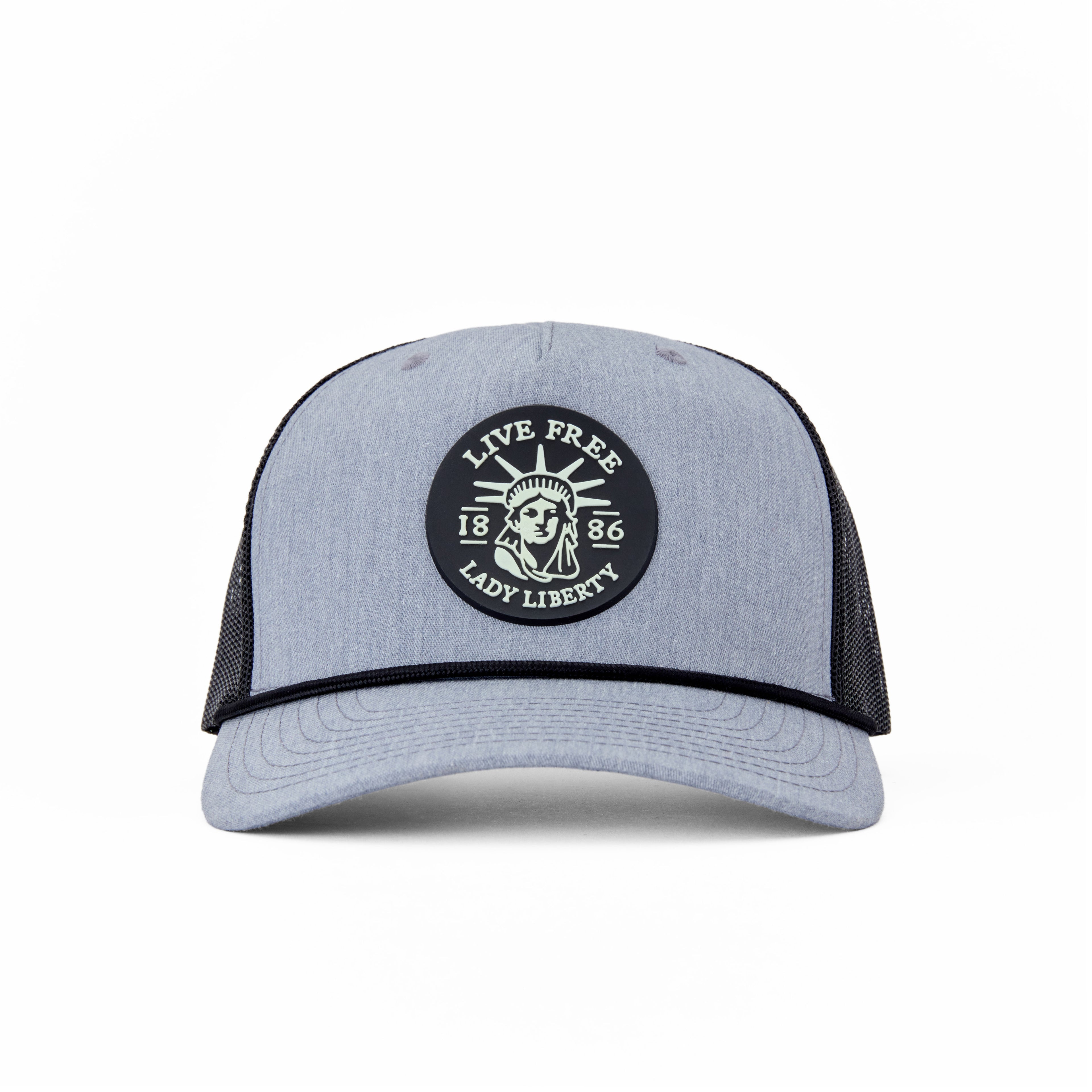 Lady Liberty Patch Trucker Cap
