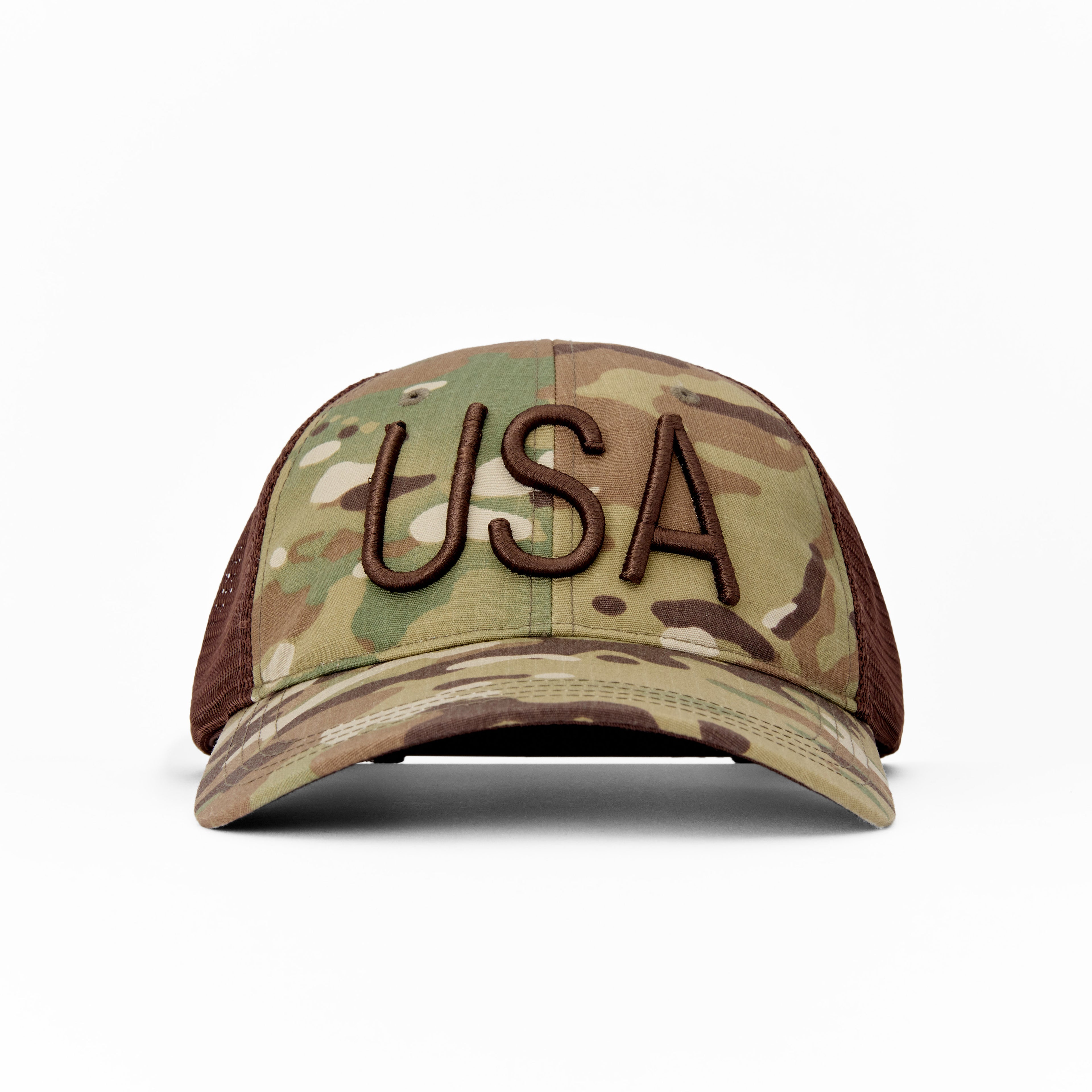 Camo Puff Snapback